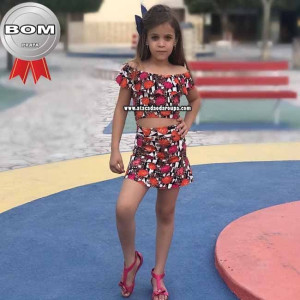 Conjunto infantil suplex Estampado 2 a 6 anos Conjunto infantil suplex Estampado 2 a 6 anos