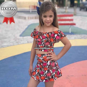 Conjunto infantil suplex Estampado 2 a 6 anos Conjunto infantil suplex Estampado 2 a 6 anos