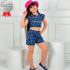 Conjuntinho Summer Plex Estampado Infantil 4 a 8 Anos Conjuntinho Summer Plex Estampado Infantil 4 a 8 Anos