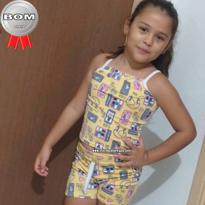 Conjunto Infantil Alçinha Summer Plex 4 a 6 Anos