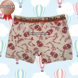 Cueca Boxer Infantil PP/P/M/G/GG 1 a 8 Anos Cueca Boxer Infantil PP/P/M/G/GG 1 a 8 Anos
