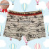 Cueca Boxer Infantil PP/P/M/G/GG 1 a 8 Anos