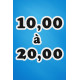 10,00 à 20,00