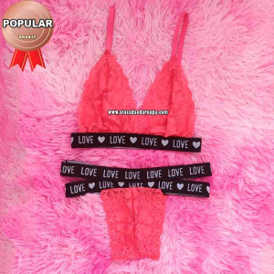 Lingerie de Renda Elástico Duplo Lingerie de Renda Elástico Duplo