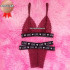 Lingerie de Renda Elástico Duplo Lingerie de Renda Elástico Duplo