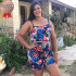 Macaquinho Liganete Plus Size Macaquinho Liganete Plus Size