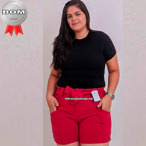 Shorts Bengaline Plus Size GG