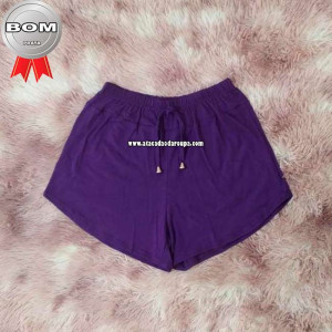 Short de Fio Torcido Plus Size Short de Fio Torcido Plus Size