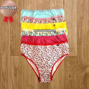 Calcinha Microfibra Lisas ou Estampadas