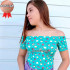 Blusa Infantil Malha Helena Blusa Infantil Malha Helena