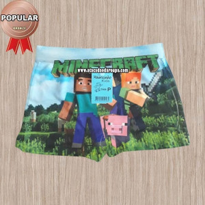 Cueca Boxer Infantil Sublimada Cueca Boxer Infantil Sublimada