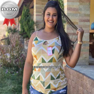 Blusas Em Viscose Plus Size GG