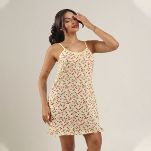Camisola Estampada Algodão Camisola Estampada Algodão