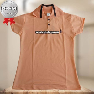 Blusa Gola Polo Algodão Feminino P/M/G