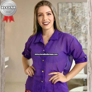 Blusas Manga 3/4 Atacado Blusas Manga 3/4 Atacado