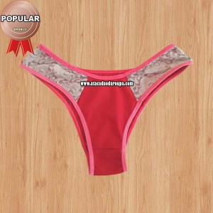 Calçinha Juvenil Cotton com Renda 8 a 12 Anos Calçinha Juvenil Cotton com Renda 8 a 12 Anos