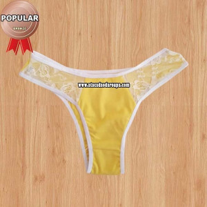Calçinha Juvenil Cotton com Renda 8 a 12 Anos Calçinha Juvenil Cotton com Renda 8 a 12 Anos