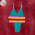 Lingerie Renda Elástico Colorido Lingerie Renda Elástico Colorido