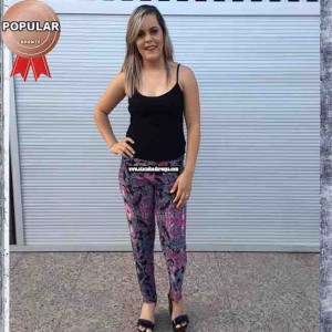 Calça Legue Liganete Estampada Calça Legue Liganete Estampada