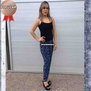 Calça Legue Liganete Estampada Calça Legue Liganete Estampada