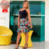 Saia Cacharrel Estampas Sortidas M Saia Cacharrel Estampas Sortidas M