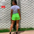 Short Tactel Feminino Adulto Liso Short Tactel Feminino Adulto Liso