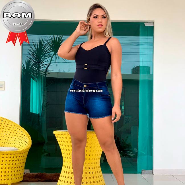 Shorts jeans atacado online hot sale