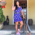 Vestido em Liganete Vestido em Liganete