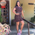Vestido em Liganete Vestido em Liganete