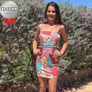 Vestido Fio Torcido Estampado Juvenil 13 a 15 Anos Vestido Fio Torcido Estampado Juvenil 13 a 15 Anos