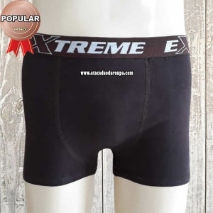 Cueca Box Em Cotton Adulto cós Elástico P/M/G/GG Cueca Box Em Cotton Adulto cós Elástico P/M/G/GG