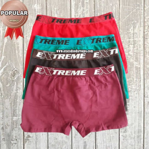 Cueca Box Em Cotton Adulto cós Elástico P/M/G/GG Cueca Box Em Cotton Adulto cós Elástico P/M/G/GG
