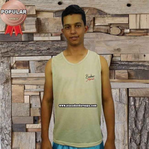 Regata Masculina Machão Lisa Regata Masculina Machão Lisa