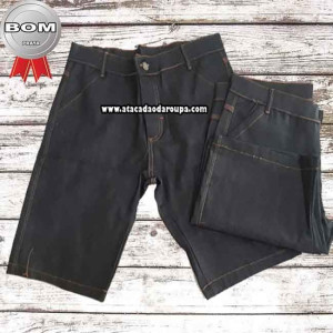 Bermudas Jeans Tradicional no Atacado Bermudas Jeans Tradicional no Atacado