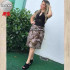 Saia Godê Estampada Saia Godê Estampada