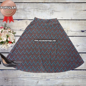 Saia Godê Estampada Saia Godê Estampada