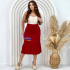 Saia Midi Maria Suede