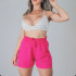 Short Feminino Viscose Rose