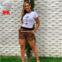 Shorts Feminino de Moletom P/M/G/GG Shorts Feminino de Moletom P/M/G/GG