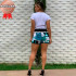 Short Crepe Cós Poliéster Short Crepe Cós Poliéster