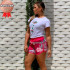 Short Crepe Cós Poliéster Short Crepe Cós Poliéster