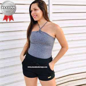 Short Feminino Metalassê Short Feminino Metalassê