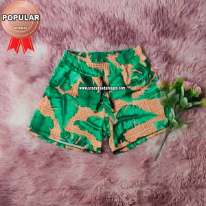 Shorts Estampado Malha Leila Shorts Estampado Malha Leila