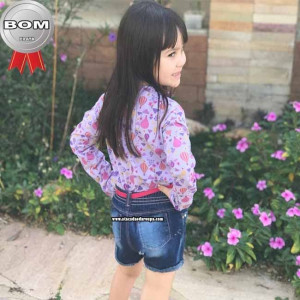 Shortinhos Jeans Infantil P/M/G/GG 4 a 8 Anos