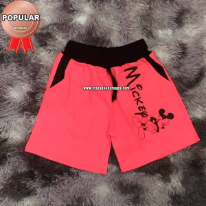 Shorts Moletom Infantil Basico 2 a 6 Anos