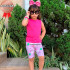 Short Infantil Cotton 2 a 8 Anos