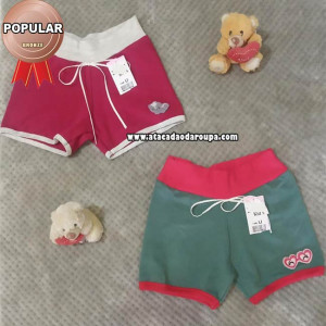 Shortinho Infantil Cotton Shortinho Infantil Cotton