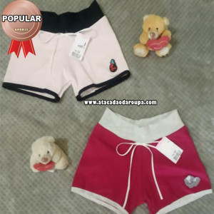 Shortinho Infantil Cotton Shortinho Infantil Cotton