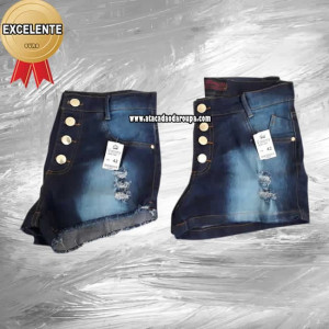Short Jeans Feminino Fashion Lycra Short Jeans Feminino Fashion Lycra