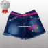 Shortinhos Jeans Infantil P/M/G/GG 4 a 8 Anos